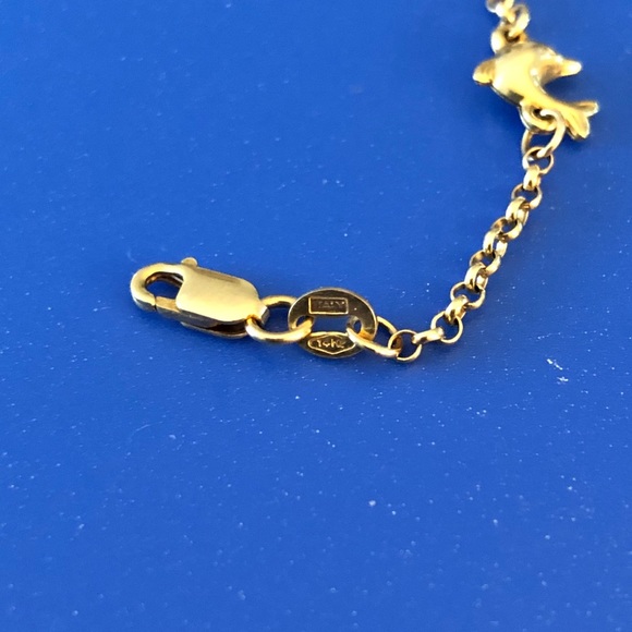14 Karat Italian Gold Bracelet for Kids - Picture 3 of 5
